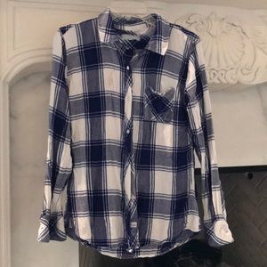 Rails Blue Plaid Shirt